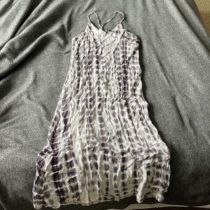 Maxi tie dye dress
